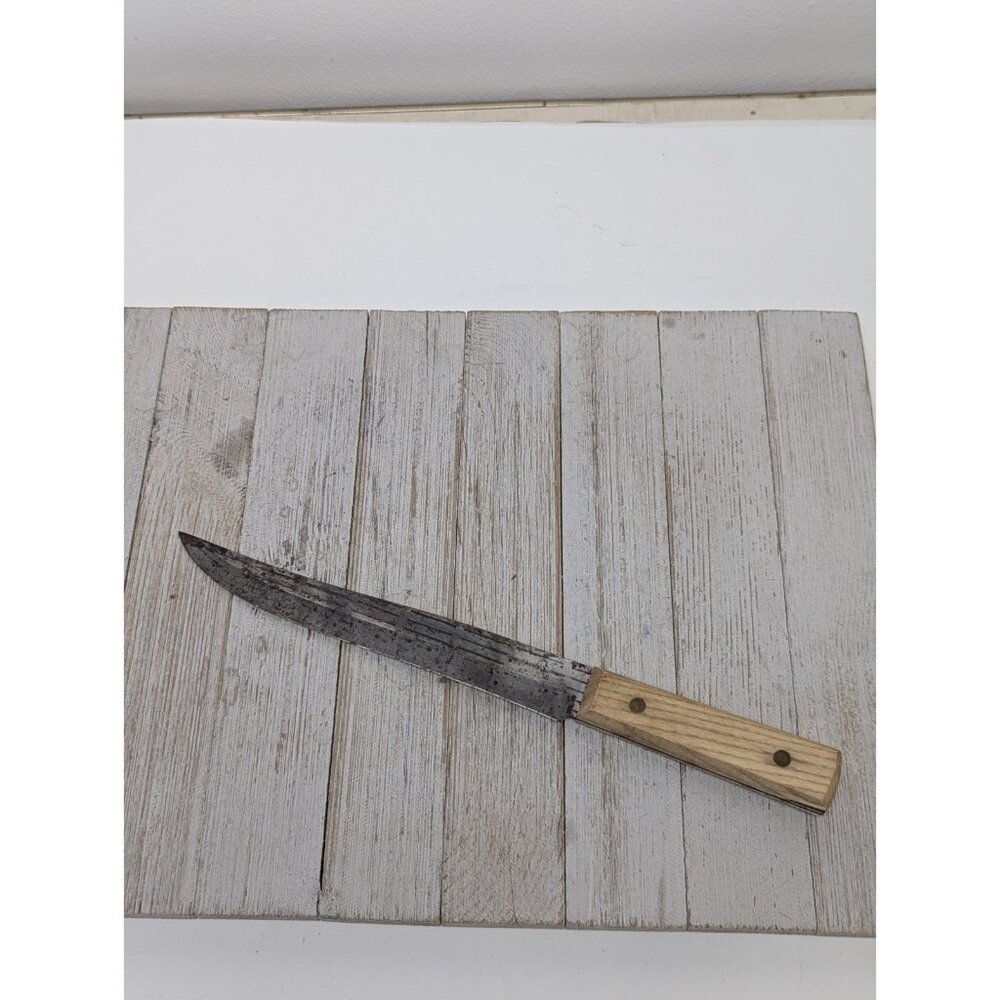 VTG Ekco Forge Carbon Steel Slicing Knife 8" Blade - 12-1/2" Length Taiwan